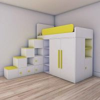 Двоярусне ліжко ДМ 430