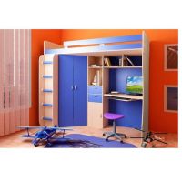 Детская кровать чердак ДМ 105 А