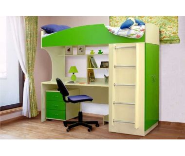 Детская кровать чердак ДМ 115