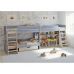 Детская кровать чердак для троих ИНСТ 03