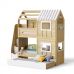 Двоярусне ліжко будиночок ІНСТ 7184