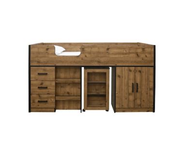 Невысокая кровать чердак ДКЧ 74