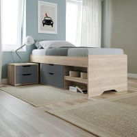 Дитяче односпальне ліжко з тумбою ДОК 220