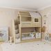 Двоярусне ліжко будиночок ІНСТ 7185