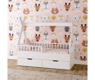 Ліжко Вігвам з ящиками КВОЯ 17