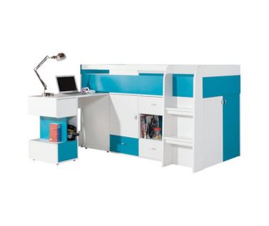 Невысокая кровать чердак ДМ 525