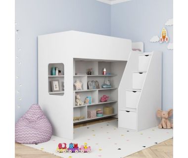 Кровать чердак с игровой зоной КЧ 603