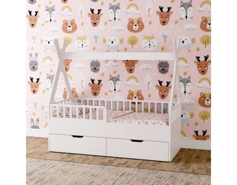 Ліжко Вігвам з ящиками КВОЯ 17