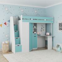 Дитяче ліжко горище ДМ 177