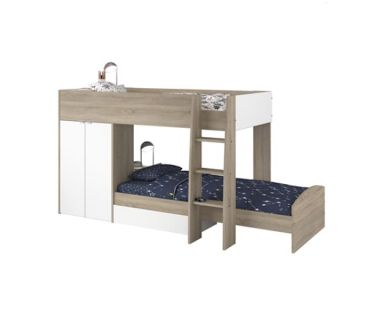 Дитяче двоярусне ліжко горище ДМ 964