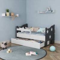 Детская одноярусная кровать с ящиком МВ 010