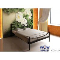 Кровать металлическая Сакура (Sakura) 200 (190)*160 см с изножьем Метакам