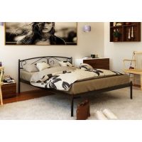 Ліжко металеве Верона (Verona) 200 (190) X 180 см двоспальне МЕТАКАМ