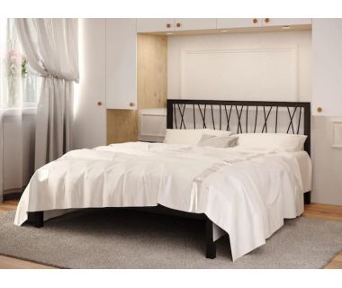 Кровать металлическая Бергамо 1 (Bergamo-1) без изножья Метакам Кровать металлическая Бергамо 1 (Bergamo-1) без изножья Метакам