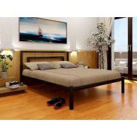 Кровать металлическая Brio (Брио) 200 (190) X 160 см двуспальная Метакам