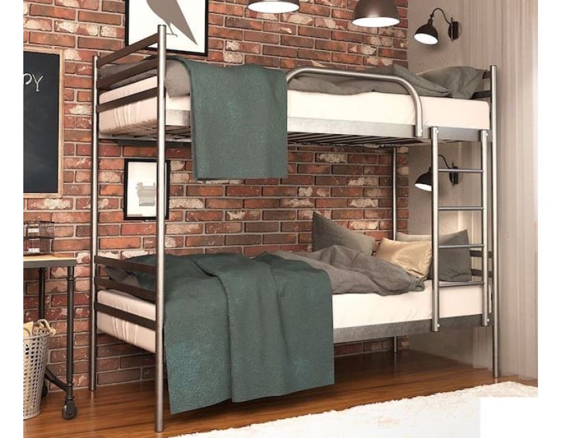 Ліжко двоярусне Fly Duo (Флай Дуо) 200(190)x80 Метакам в інтернет магазині "Меблі Даром"