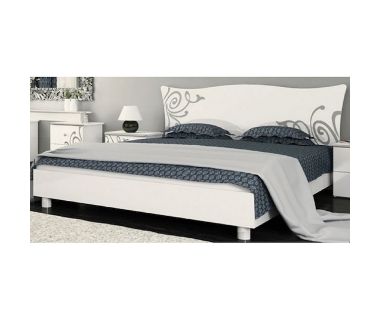 Ліжко з каркасом та підйомним механізмом Богема, Міромарк. BG-46/48-WB/BL