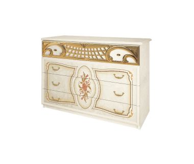 Комод 4шх, спальня Реджина Голд, Міромарк, RGG-64-RB