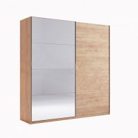 Шафа-купе 2,0, дзеркало, спальня Нікі, Міромарк, NK-15-WB