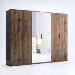 Шафа 6дв, спальня Квадро, Міромарк. KV-16-OF