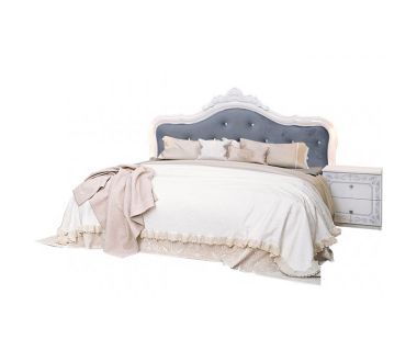 Кровать подъемная с каркасом, спальня Луиза, Миромарк, LZ-46/48-WB