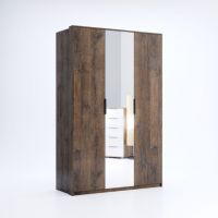 Шкаф 3дв, спальня Квадро, Миромарк, KV-13-OF