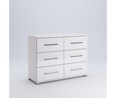 Комод 6шх, спальня Фемели, Миромарк, FM-66-WB