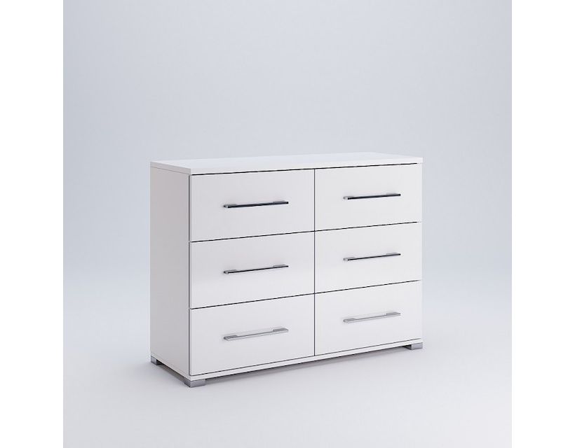 Комод 6шх, спальня Фемели, Миромарк, FM-66-WB