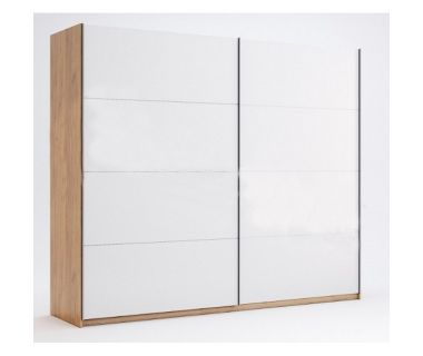 Шкаф-купе 2,5 м, Двери глянец белый, модульна система Асти, Миромарк, AS-25-WB