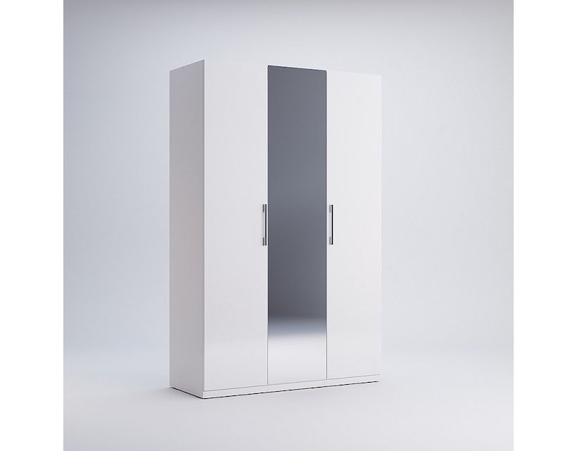 Шкаф 3дв дзеркало, спальня Фемели, Миромарк, FM-13-WB