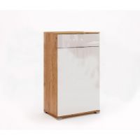 КОМОД 1дв 1шх, прихожая Асти, Миромарк, AS-61-WB