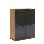 КОМОД 2дв 1шх, прихожая Луна, Миромарк, LN-62-KR