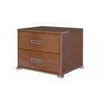 Тумба 2шх, спальня Белла, Міромарк, BL-52-WB/VN/BL