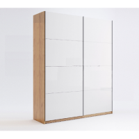 Шафа-купе 1,5м, Двері глянець білий, модульна система Асті, Міромарк, AS-27-WB