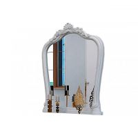 Дзеркало, спальня Луїза, lLZ-81-WB з короною, Міромарк, LZ-33-WB