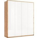 Шкаф 4 дв глянец, спальня Ники, Миромарк, NK-24-WB