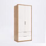 Шкаф 2дв 2шх без зеркал, модульная система Асти, Миромарк, AS-12-WB