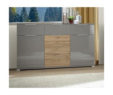 Комод 2дв 6шх, спальня Линц, Миромарк, LI-66-GS