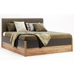 Кровать мягкая спинка без каркаса, спальня Рамона, RA-36-LV Миромарк