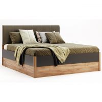 Кровать мягкая спинка без каркаса, спальня Рамона, RA-36-LV Миромарк