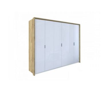 Шафа 6дв без дзеркал, модульна система Асті, Міромарк, AS-26-WB