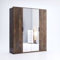 Шкаф 4дв, спальня Квадро, Миромарк, KV-14-OF