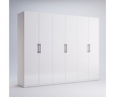 Шкаф 6дв, спальня Фемели, Миромарк, FM-26-WB