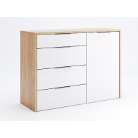 Комод 1дв 4шх, модульная система Асти, Миромарк, AS-64-WB