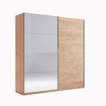 Шкаф-купе 2,5, зеркало, спальня Ники, Миромарк, NK-17-WB