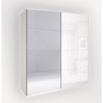 Шкаф-купе Зеркало 2,5м, спальня Белла, Миромарк, BL-16-WB