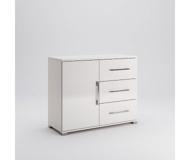 Комод 1дв 3шх, спальня Фемели, Миромарк, FM-61-WB