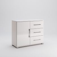 Комод 1дв 3шх, спальня Фемели, Миромарк, FM-61-WB