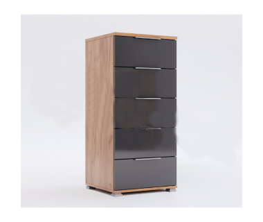 Комод 5шх, спальня Луна, Миромарк, LN-65-LV