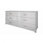 Комод 6шх, спальня Белла, Міромарк, BL-66-WB